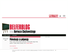 Tablet Screenshot of chetkowski.blog.polityka.pl