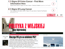 Tablet Screenshot of dabrowska.blog.polityka.pl